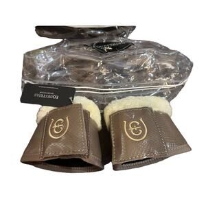 Equestrian Stockholm Bell Boots - NEW - SIZE SMALL - Champagne